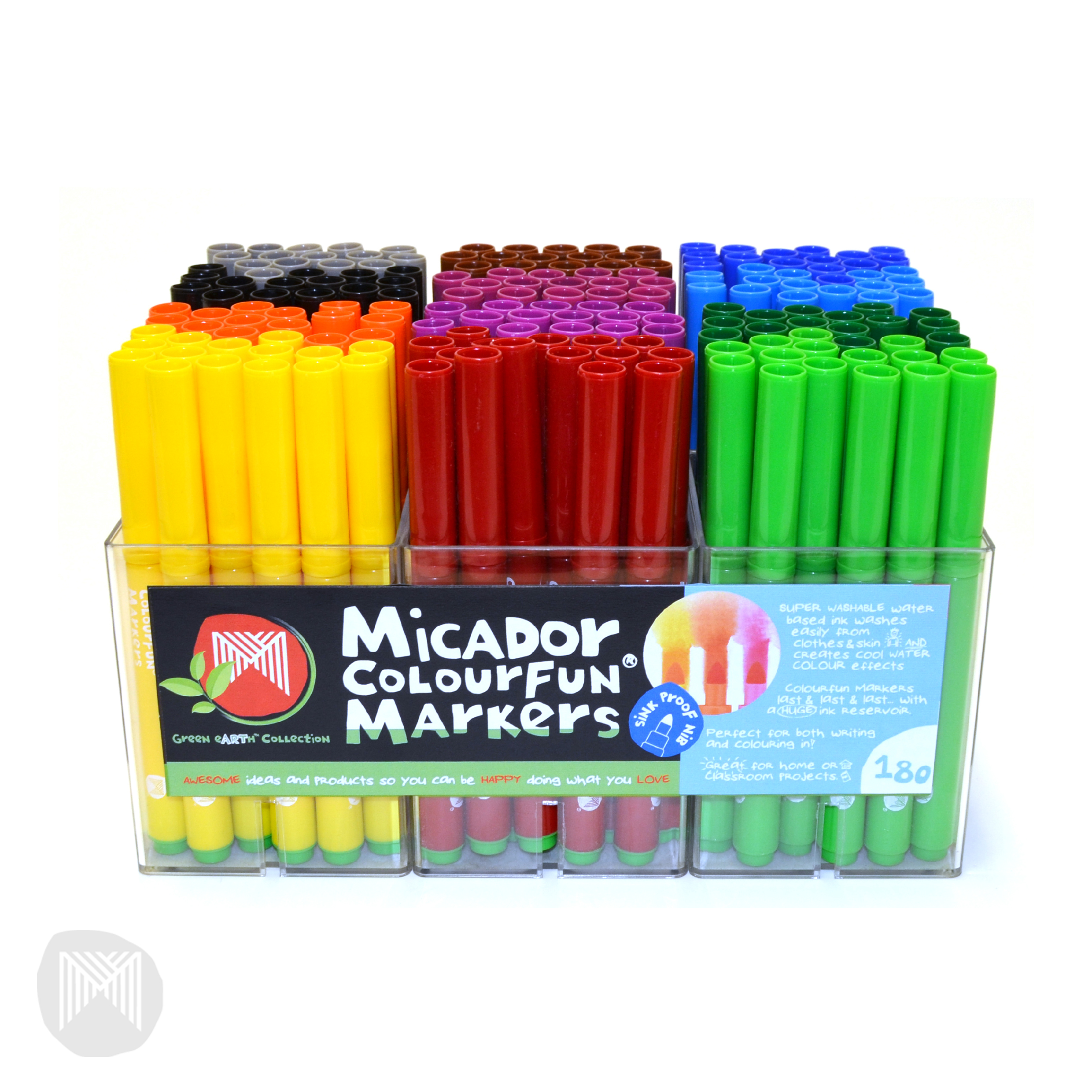 Micador ColourFun Markers Class Set 180 Pack (FS)