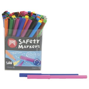 Micador Dry-Safe Safety Markers Pack 100 (FS)