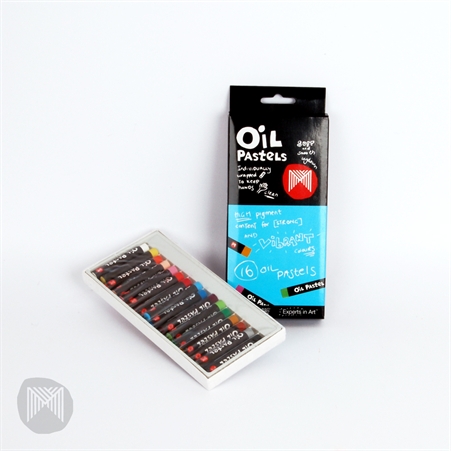 Pastels Oil Micador Pack 16 (FS)