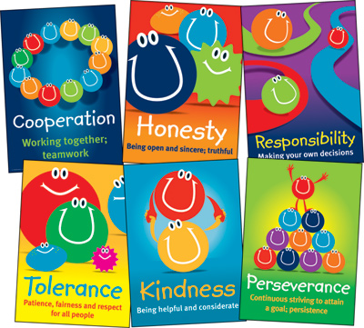 Values Posters - Set of 6