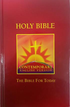Bible Contemporary English Version Burgundy (Hardcover)