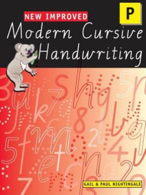 New Improved Modern Cursive Handwriting Book P