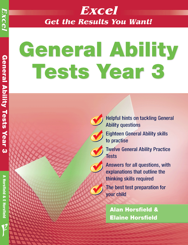 EXCEL TEST SKILLS - GENERAL ABILITY TESTS YEAR 3