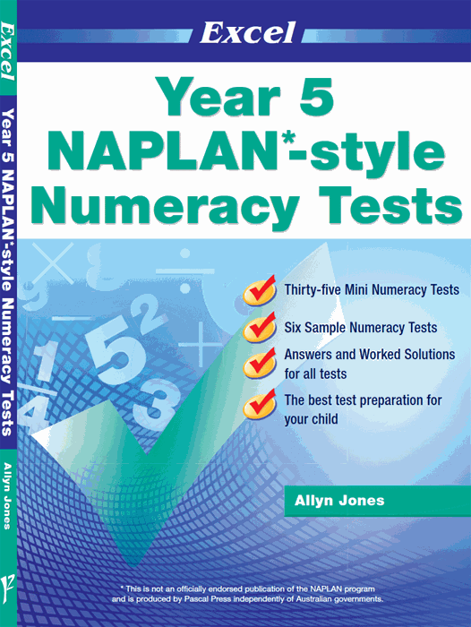 Excel Year 5 Naplan Style Numeracy Tests