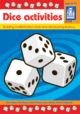 Dice Activities - Building Multiplication Facts and Developing Fluency - Ages 8-12
