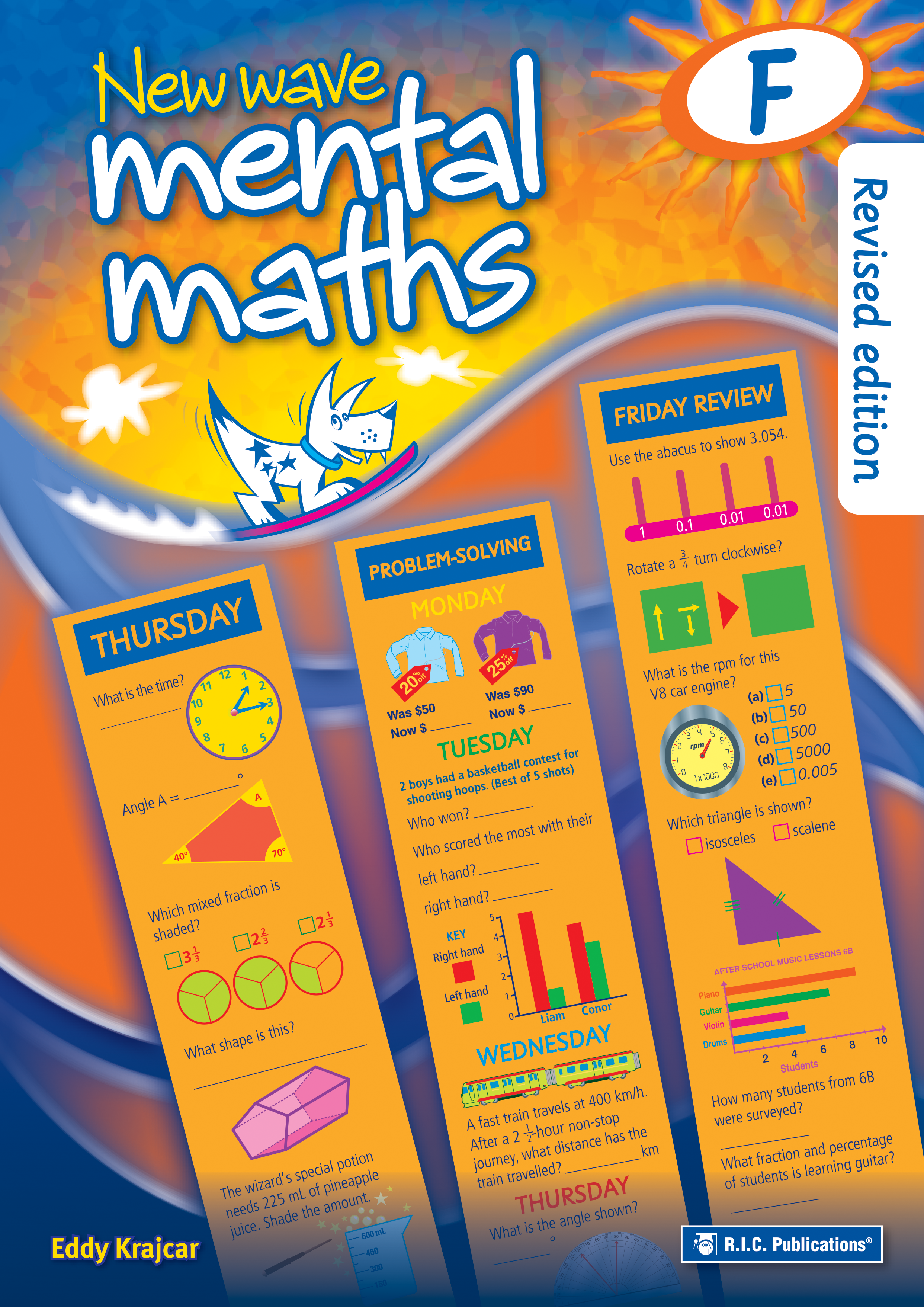 New Wave Mental Maths Book F - Ages 10-11