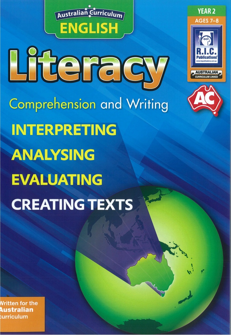 Australian Curriculum English – Literacy Year 2