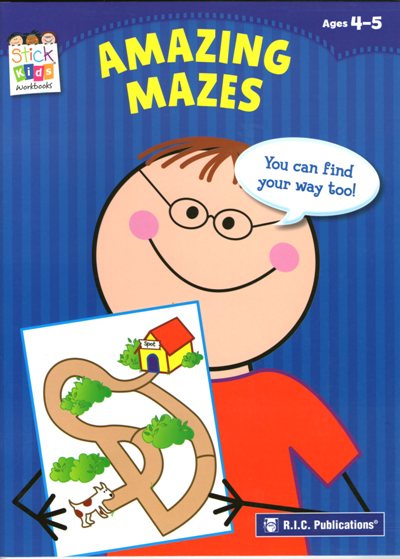 Stick Kids English - Amazing Mazes - Ages 4-5
