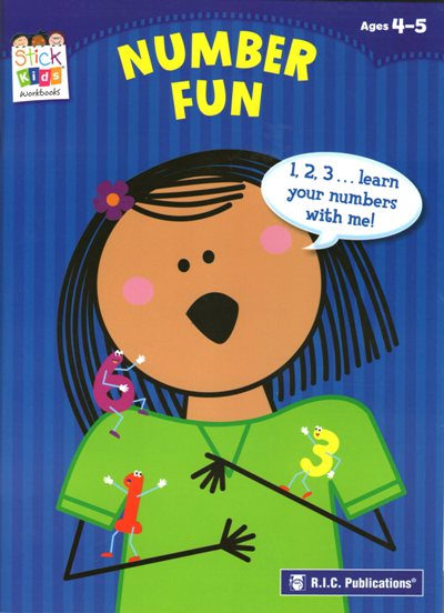 Stick Kids Maths - Number Fun - Ages 4-5