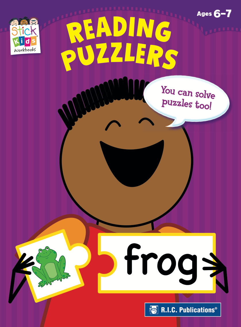 Stick Kids English - Reading Puzzlers - Ages 6-7