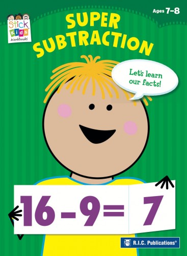 Stick Kids Maths - Super Subtraction - Ages 7-8