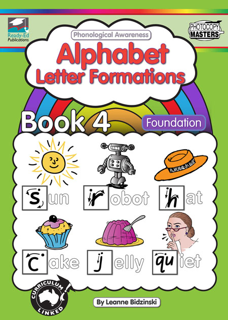 Phonological Awareness Bk 4 Alphabet Letter Formations Foundation
