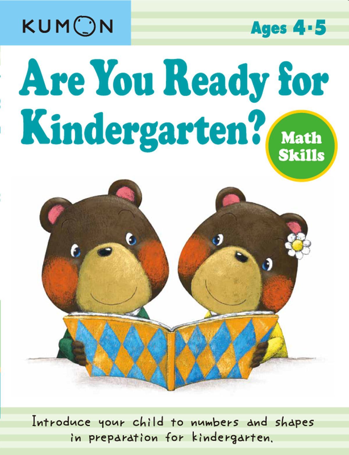 Kumon Are You Ready for Kindergarten? Maths Skills