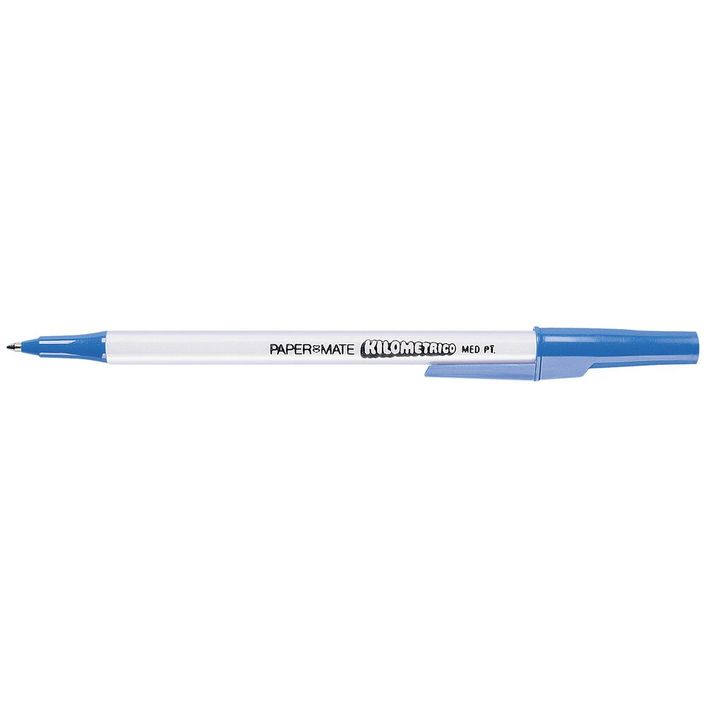 Kilometrico Medium Ball Point Pen Blue Bx50 (FS)