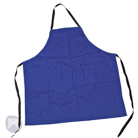 Apron Artist With Pockets Navy (FS)