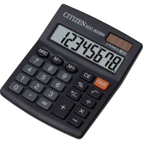 Calculator Desktop Citizen SDC805 Dual Power