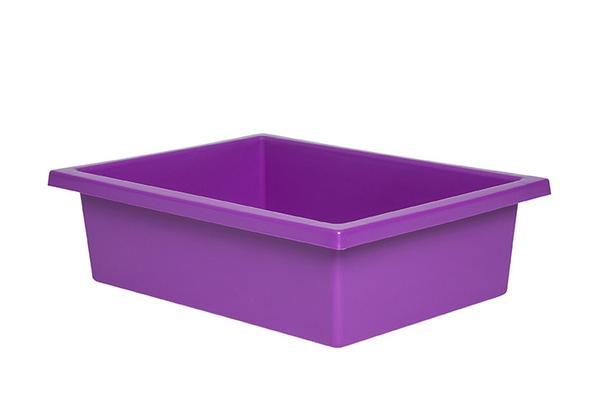 Elizabeth Richards Plastic Tote Tray - Purple