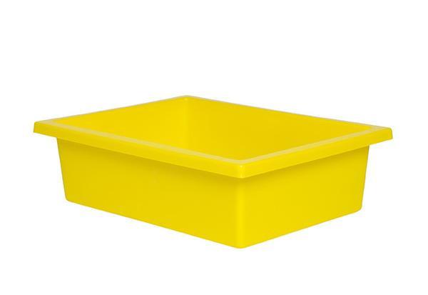 Elizabeth Richards Plastic Tote Tray - Yellow