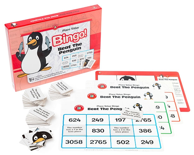Beat the Penguin (Place Value) Bingo!