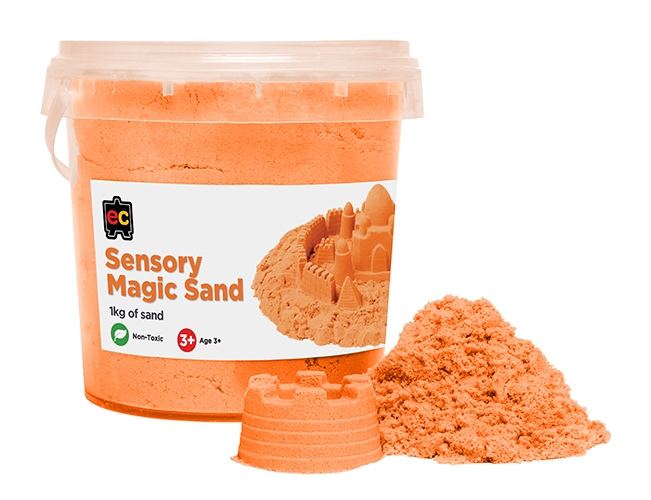 Sensory Magic Sand 1kg Orange