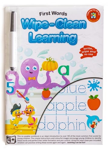 Wipe Clean Learning First Words