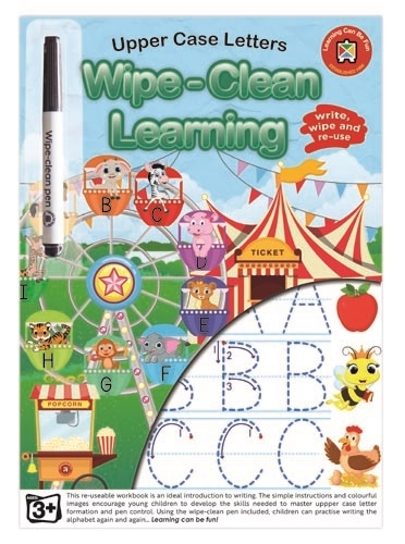 Wipe Clean Learning Upper Case Letters