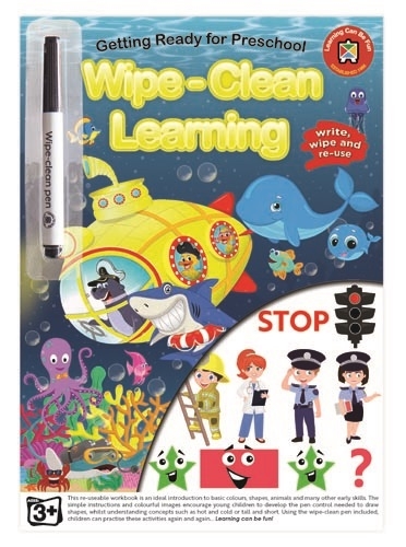 Wipe-Clean Learning Getting Ready for Pre-School