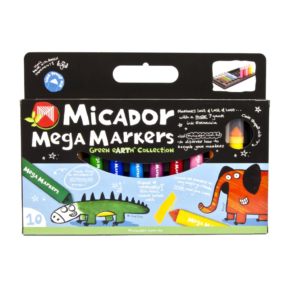 Marker Mega Micador Pkt10 (FS)