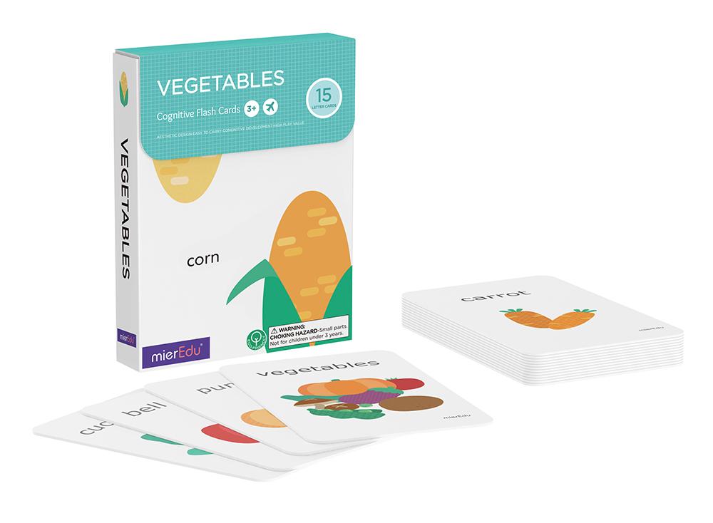 Cognitive Flash Cards - Vegetables