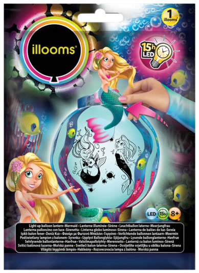 Balloons LED Illoom MYO Mermaid Lantern (FS)