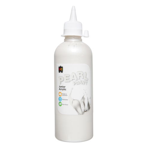 EC Liquicryl Acrylic Paint 500mL - Pearl White (FS)