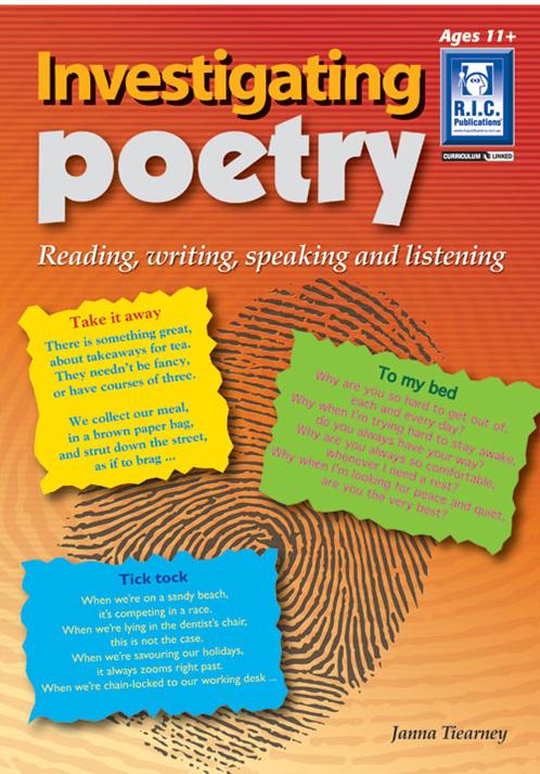 Investigating Poetry - Ages 11+