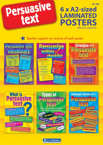 Persuasive Text Posters - Set of 6