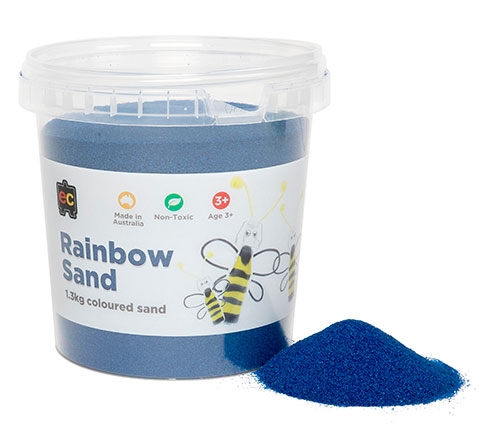 Rainbow Sand 1.3kg Tub Blue