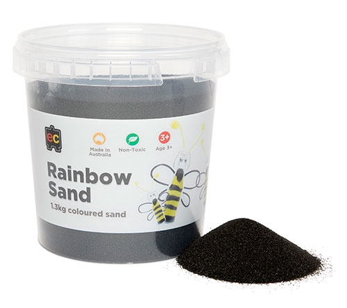 Rainbow Sand 1.3kg Tub Black
