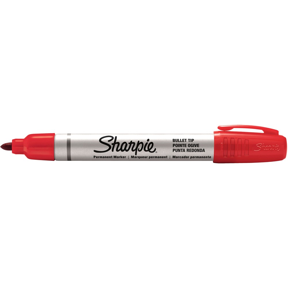 Marker Sharpie Pro Metal Bullet Tip Red (FS)