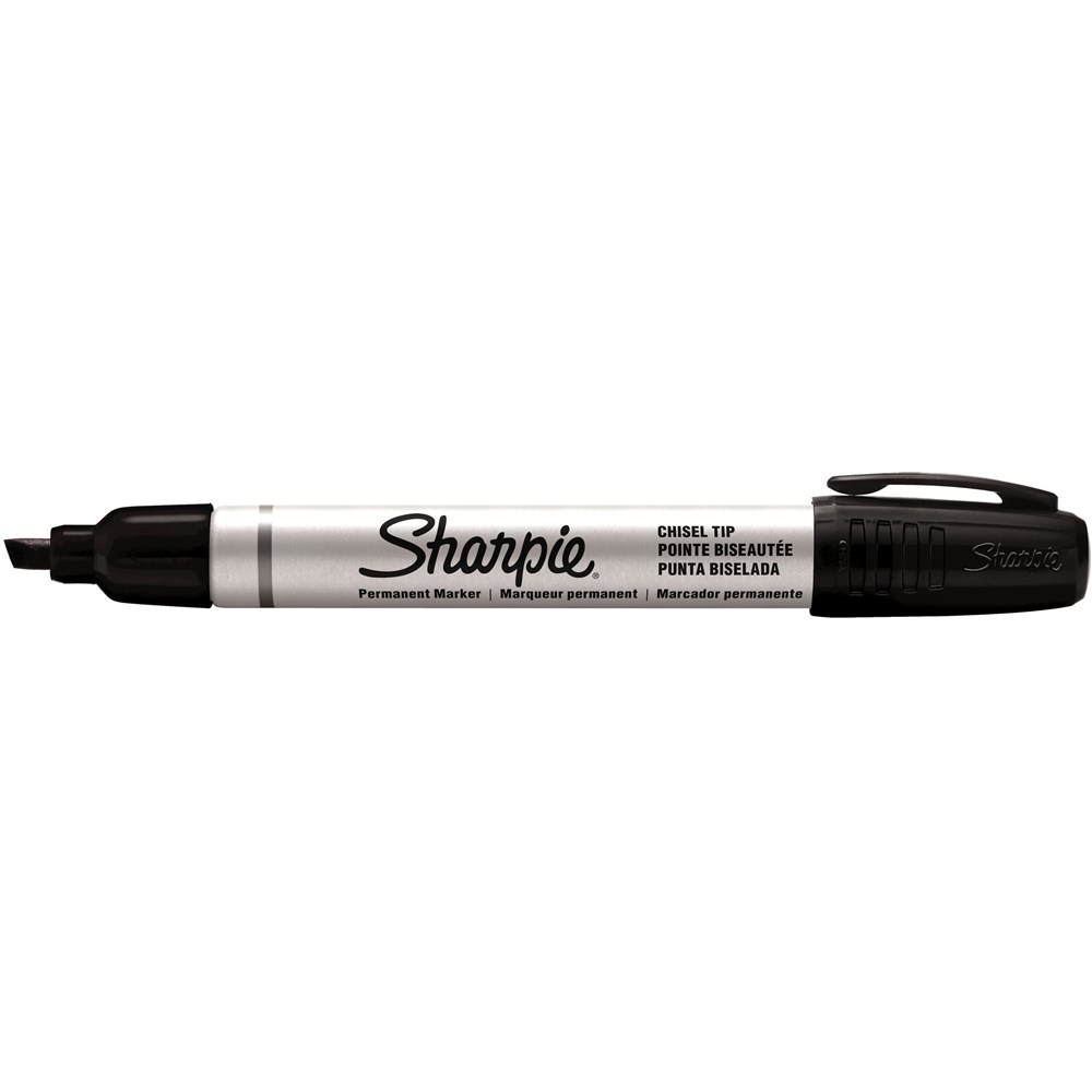 Marker Sharpie Pro Metal Chisel Tip Black (FS)