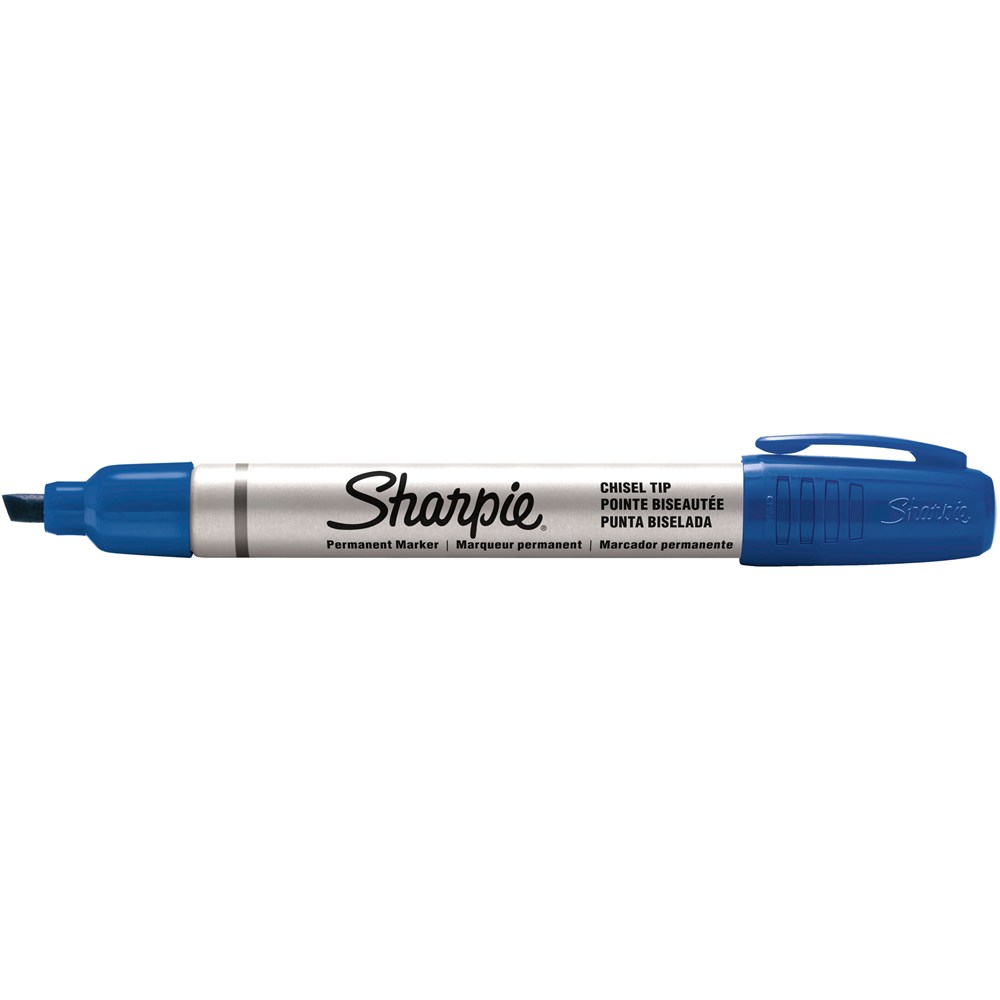 Marker Sharpie Pro Metal Chisel Tip Blue (FS)