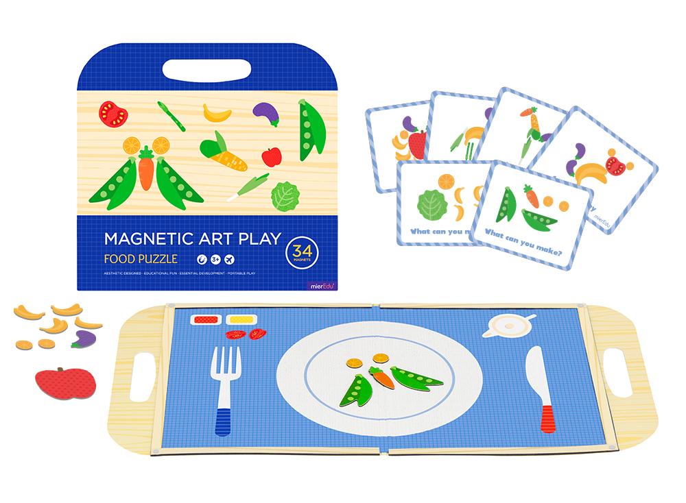 Magnetic Play Set - Food Puzzle