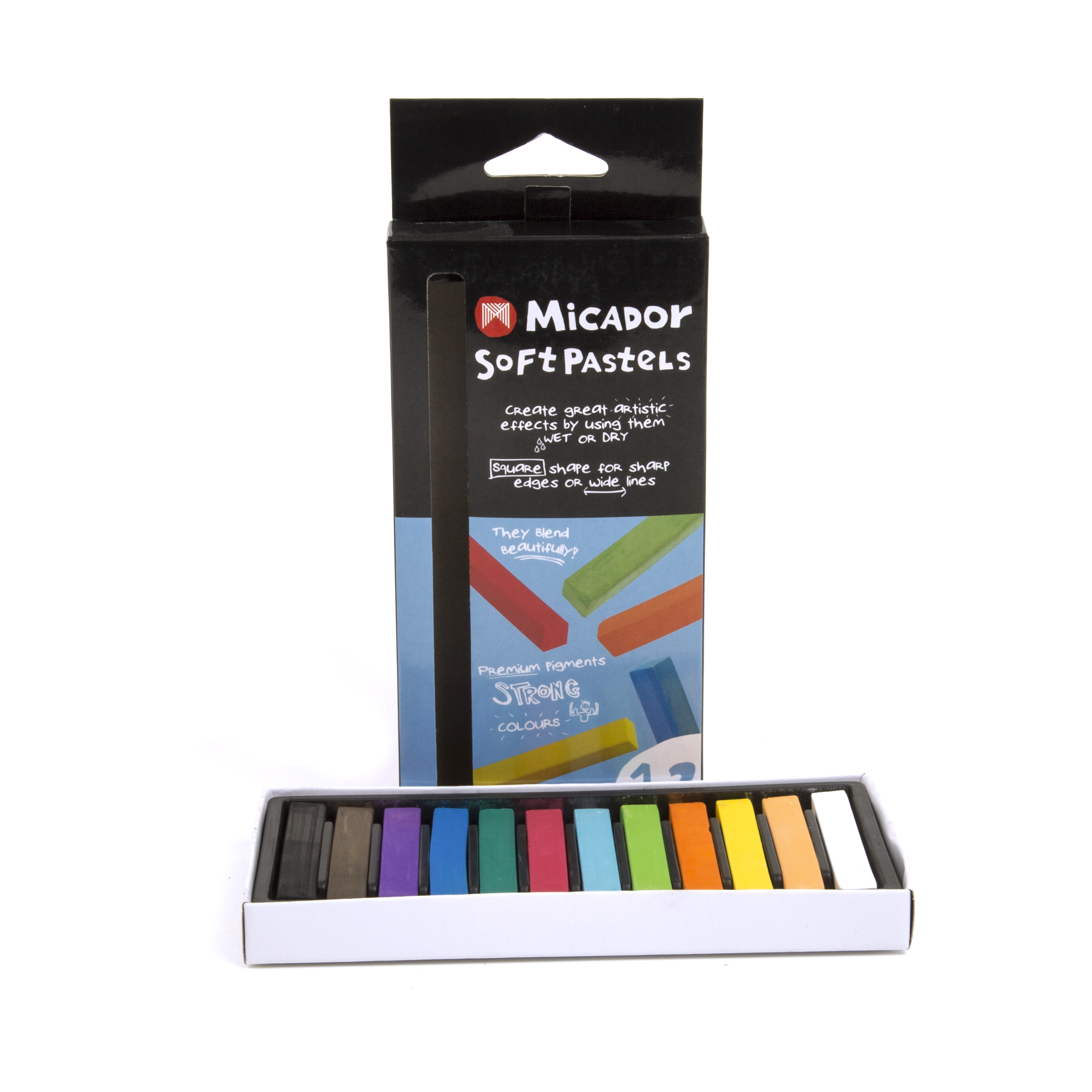 Pastels Soft Micador Pack 12 (FS)