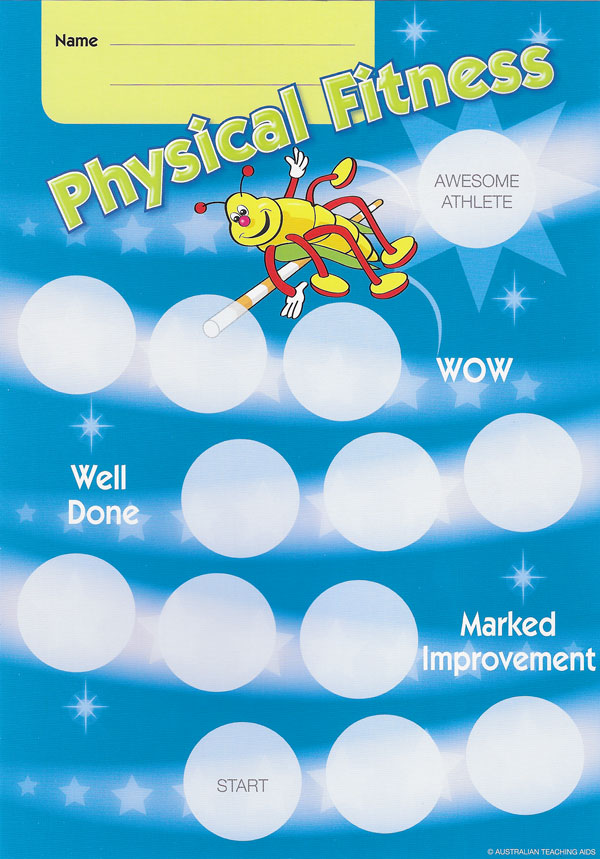 Physical Education Award Achievement Cards (CARD) Pack 20