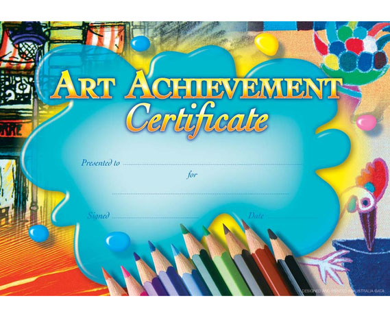 Great Artwork Certificates Pack 35