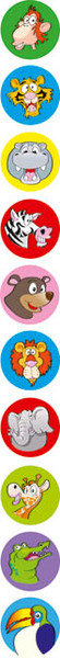 Zoo Dots - Dynamic Dot Kids Stickers Pack 800