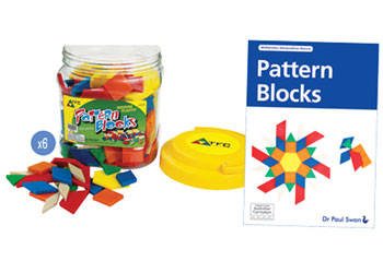 Pattern Blocks Class Pack - Plastic Solid