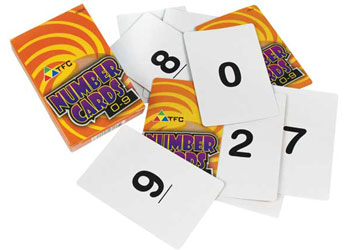 Number Cards 0-9 – 50 piece