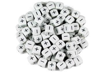 Dice: Operations #4 white - each